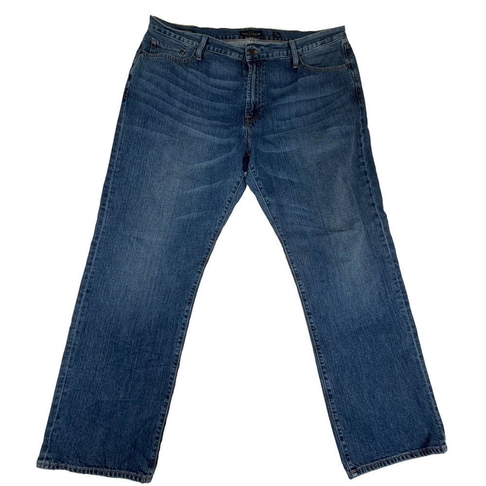 Lucky Brand 181 Relaxed Straight Men's Jeans Sz 40x32 Blue Med Wash Denim